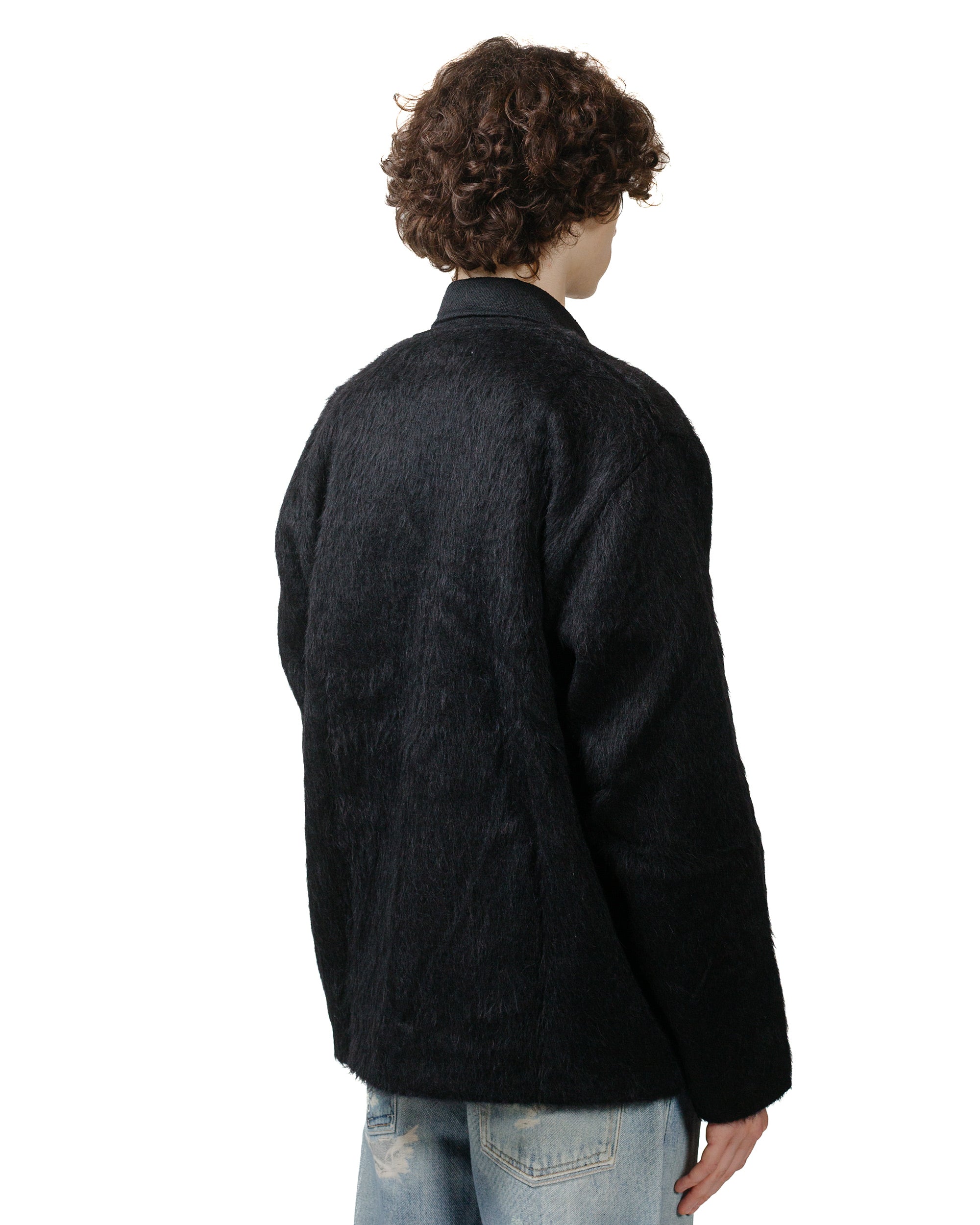 Our Legacy Cardigan Black Mohair