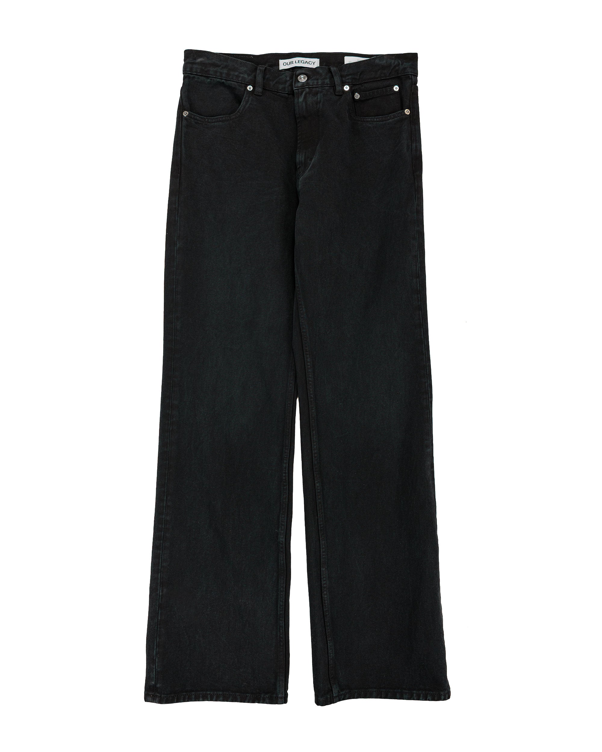 Our Legacy Carlson Cut Overdyed Highway Black