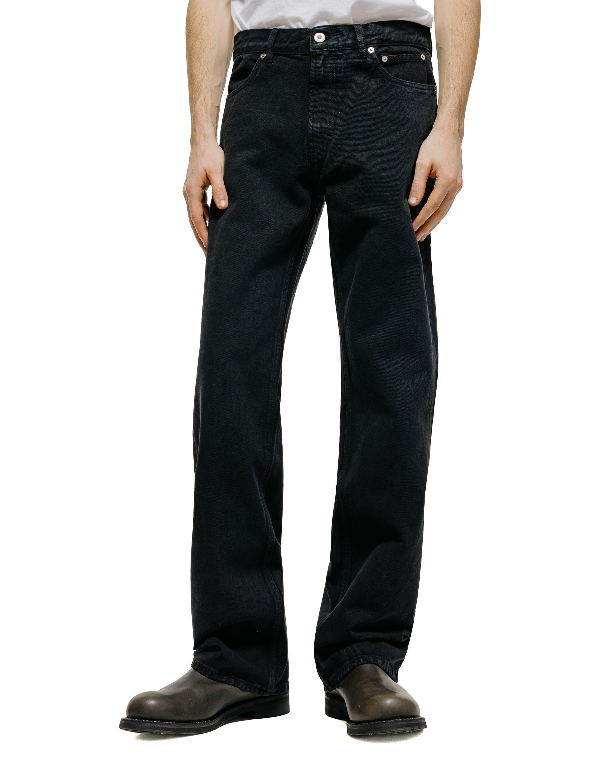 Our Legacy Carlson Cut Overdyed Highway Black