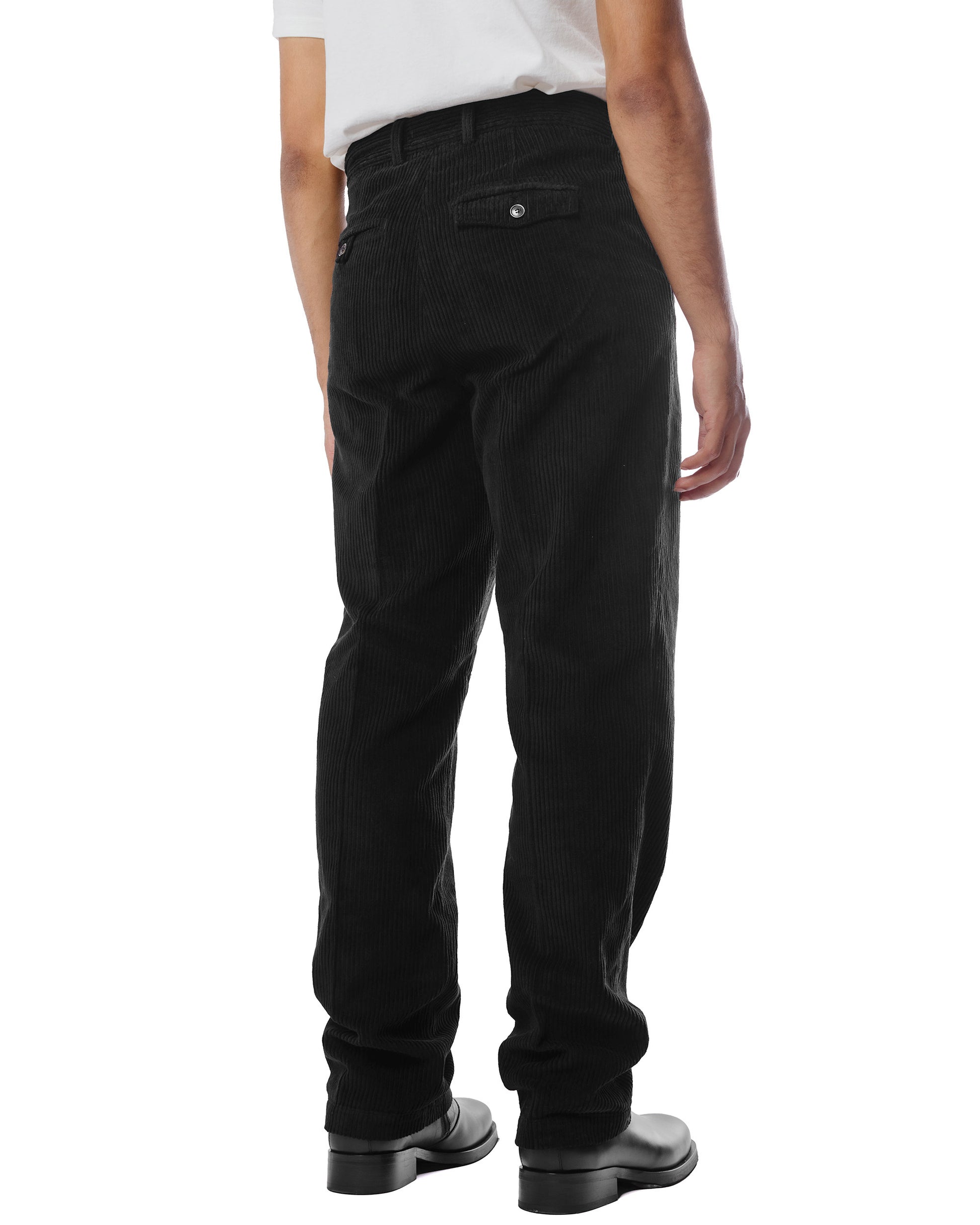 Our Legacy Chino 22 Black Corduroy Model Rear