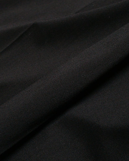 Our Legacy Chino 22 Black Worsted Wool fabric