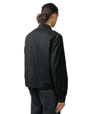 Our Legacy Coach Jacket Deluxe Black Exquisite Weave model back