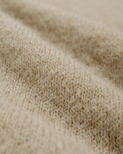 Our Legacy Evening Polo Soft Sage Fuzzy Alpaca
