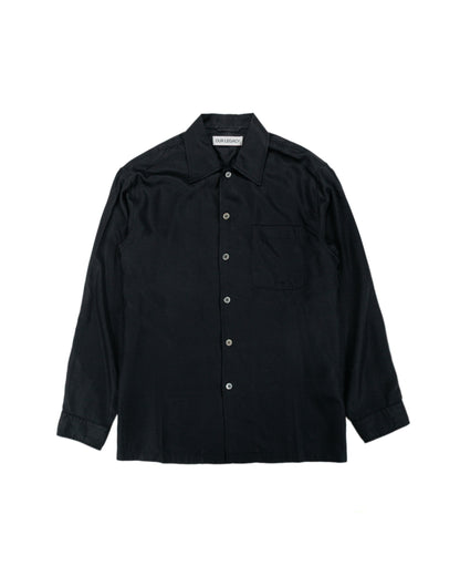 Our Legacy Every Shirt Draping Black Lyocell
