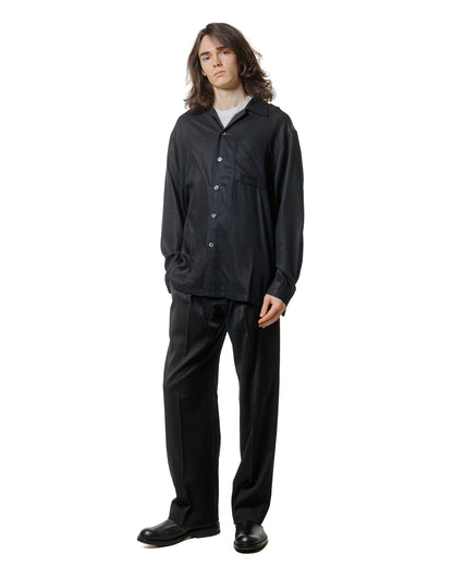 Our Legacy Every Shirt Draping Black Lyocell