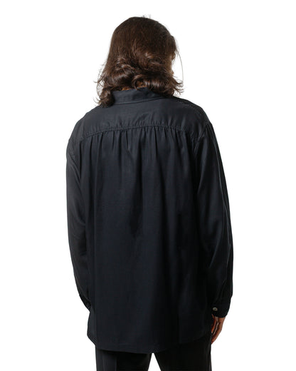 Our Legacy Every Shirt Draping Black Lyocell