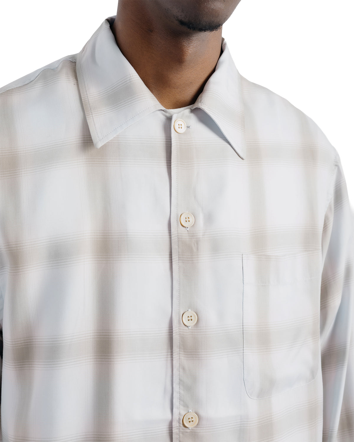 Our Legacy Every Shirt Laramie Check Tencel Outrider