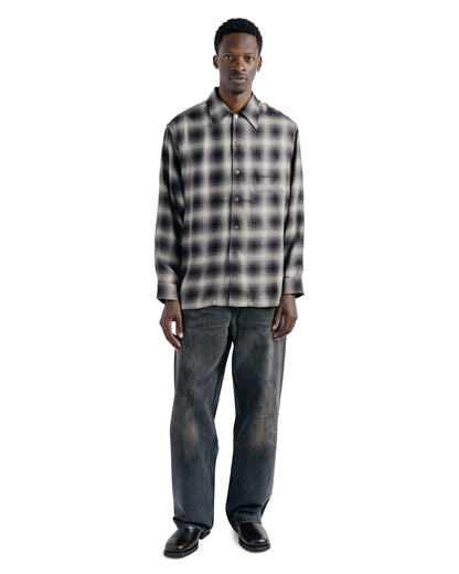 Our Legacy Every Shirt Taos Check Saloon Tencel