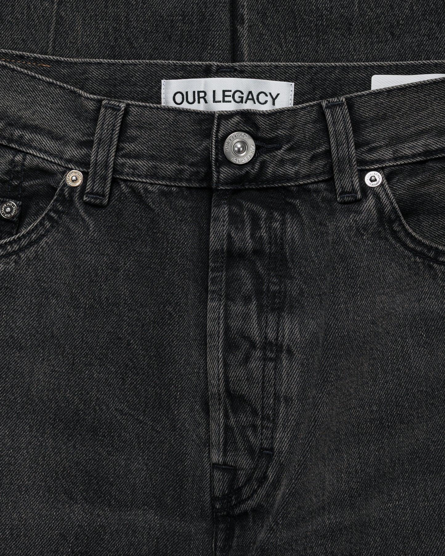 Our Legacy First Cut Graphite Wave Selvedge