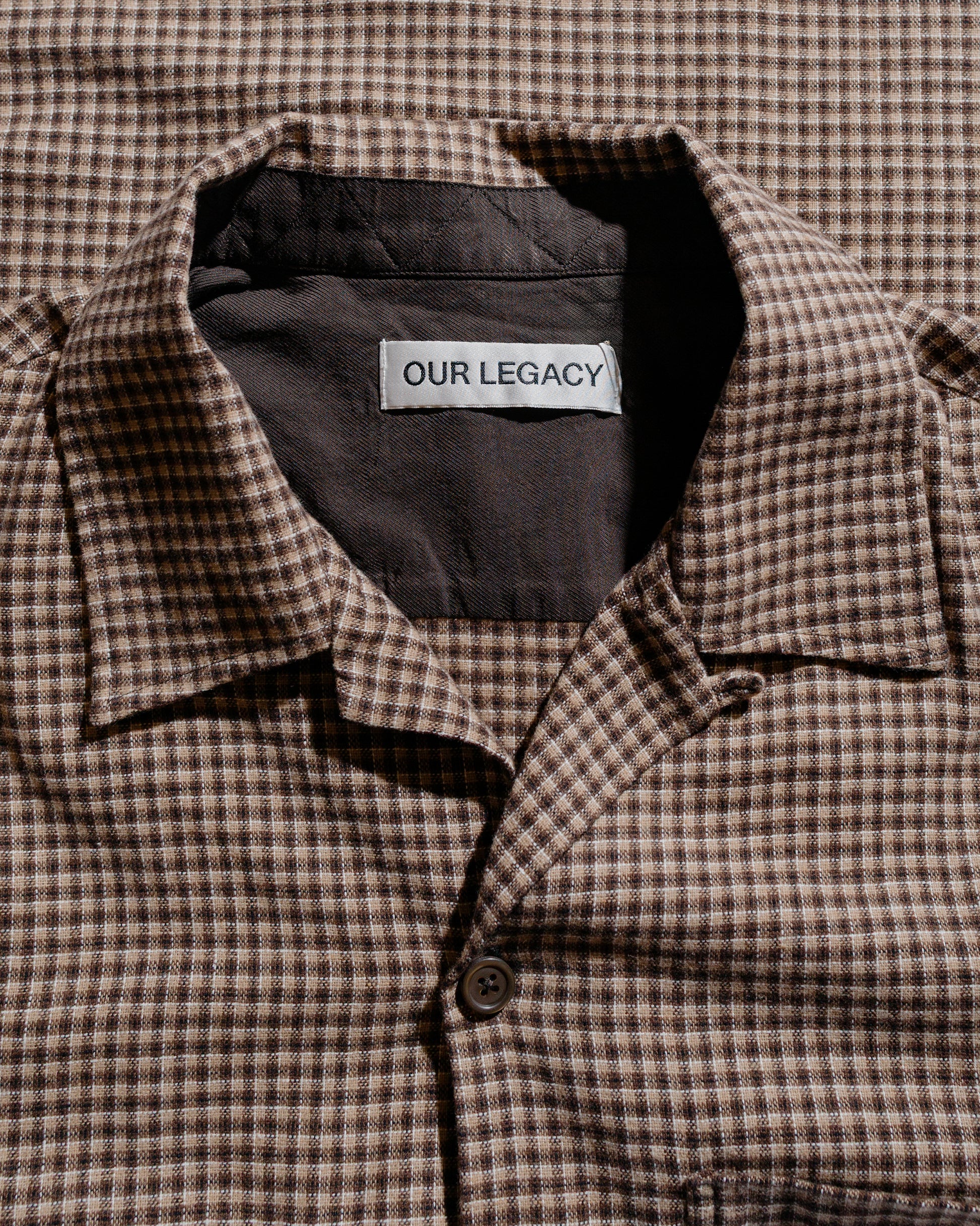 Our Legacy Heusen Shirt Endino Flannel Check