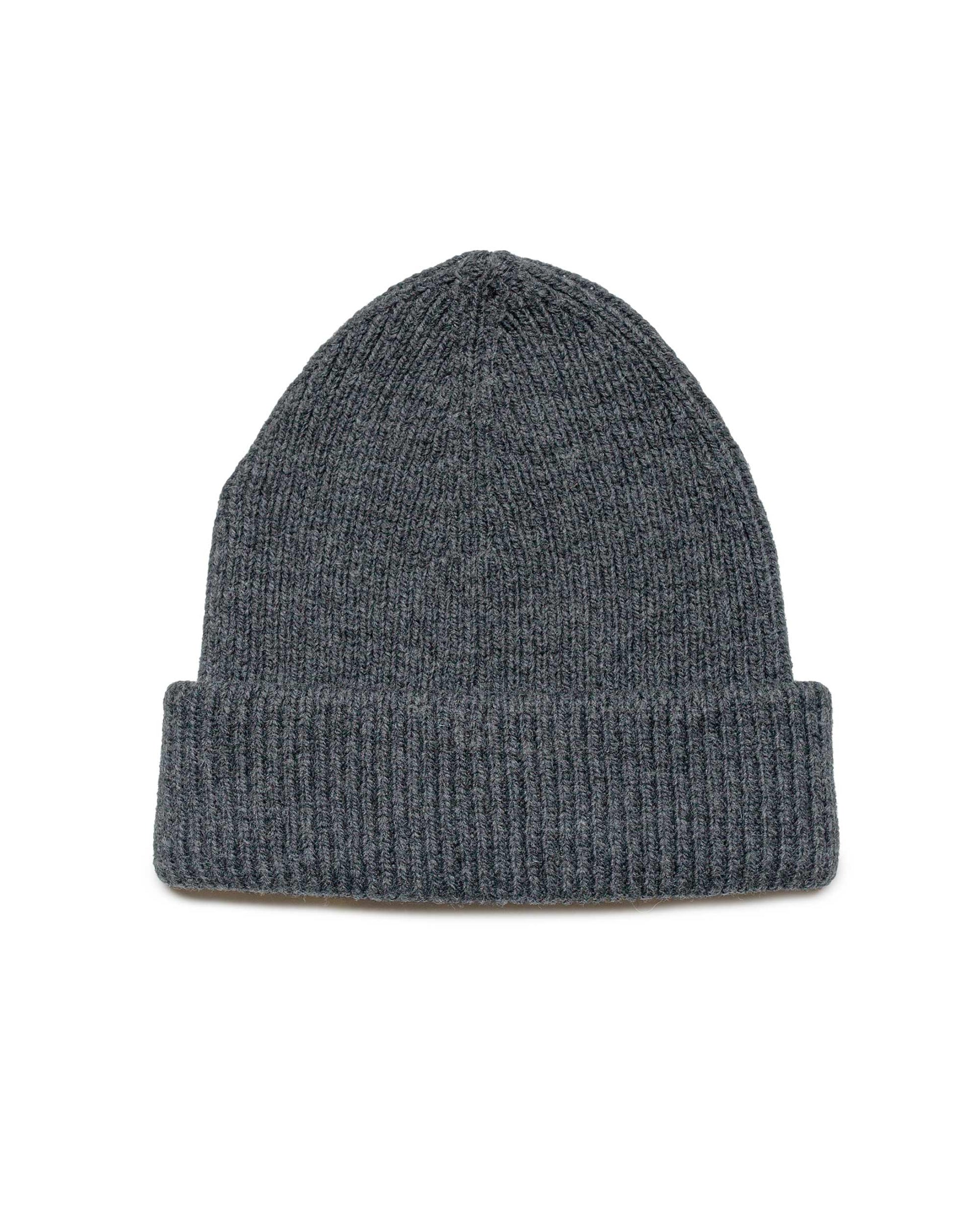 Our Legacy Knit Hat Ash Melange Stately Wool