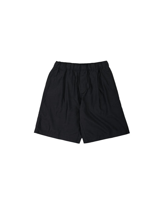 lost & found Our Legacy Our Legacy Leisure Shorts Still Black Calm Cupro Cotton