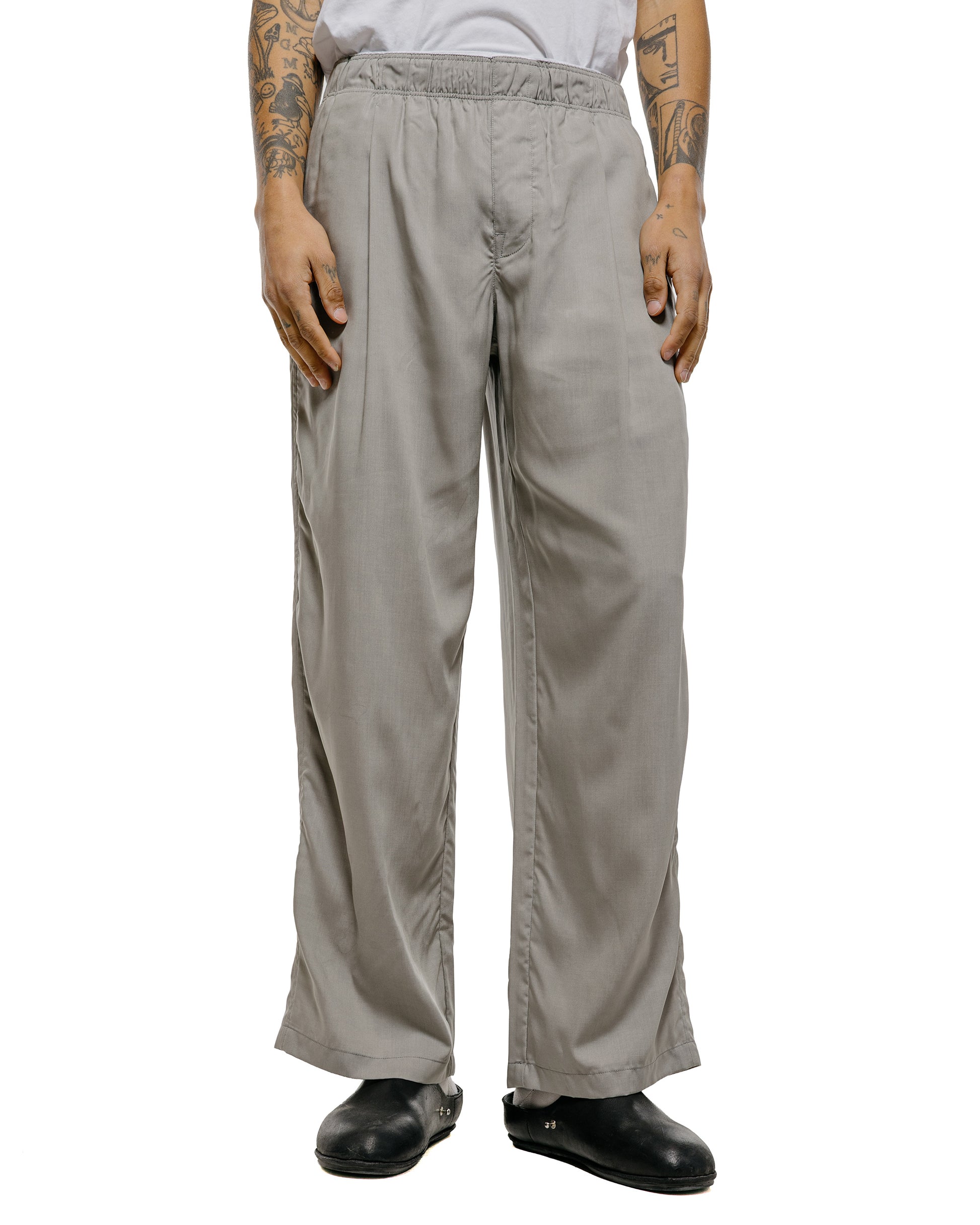 Our Legacy Leisure Trouser Willow Grey Softflow Tencel