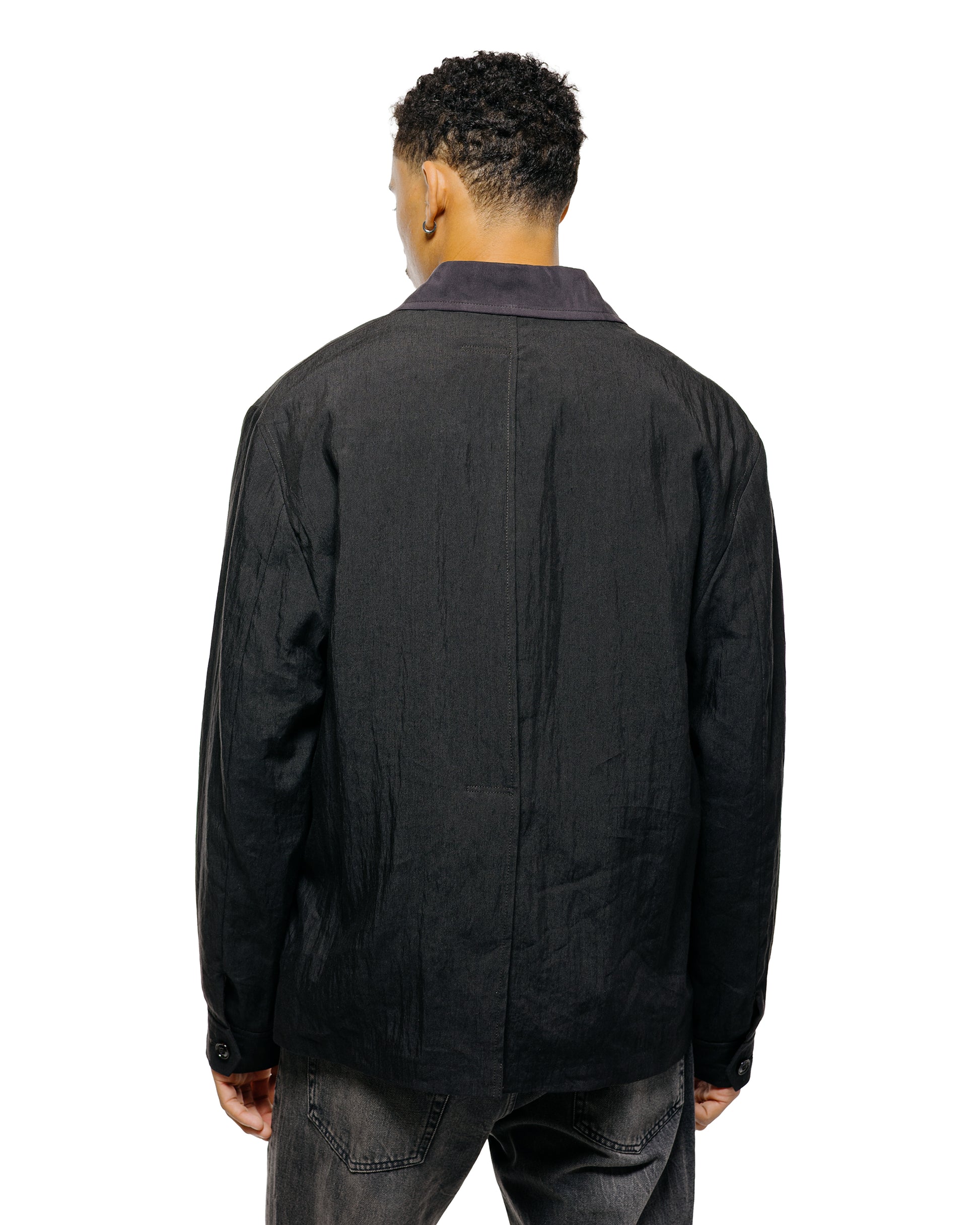 Our Legacy Pack Blazer Soot Black Techflax