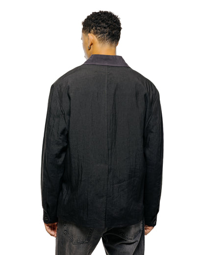 Our Legacy Pack Blazer Soot Black Techflax