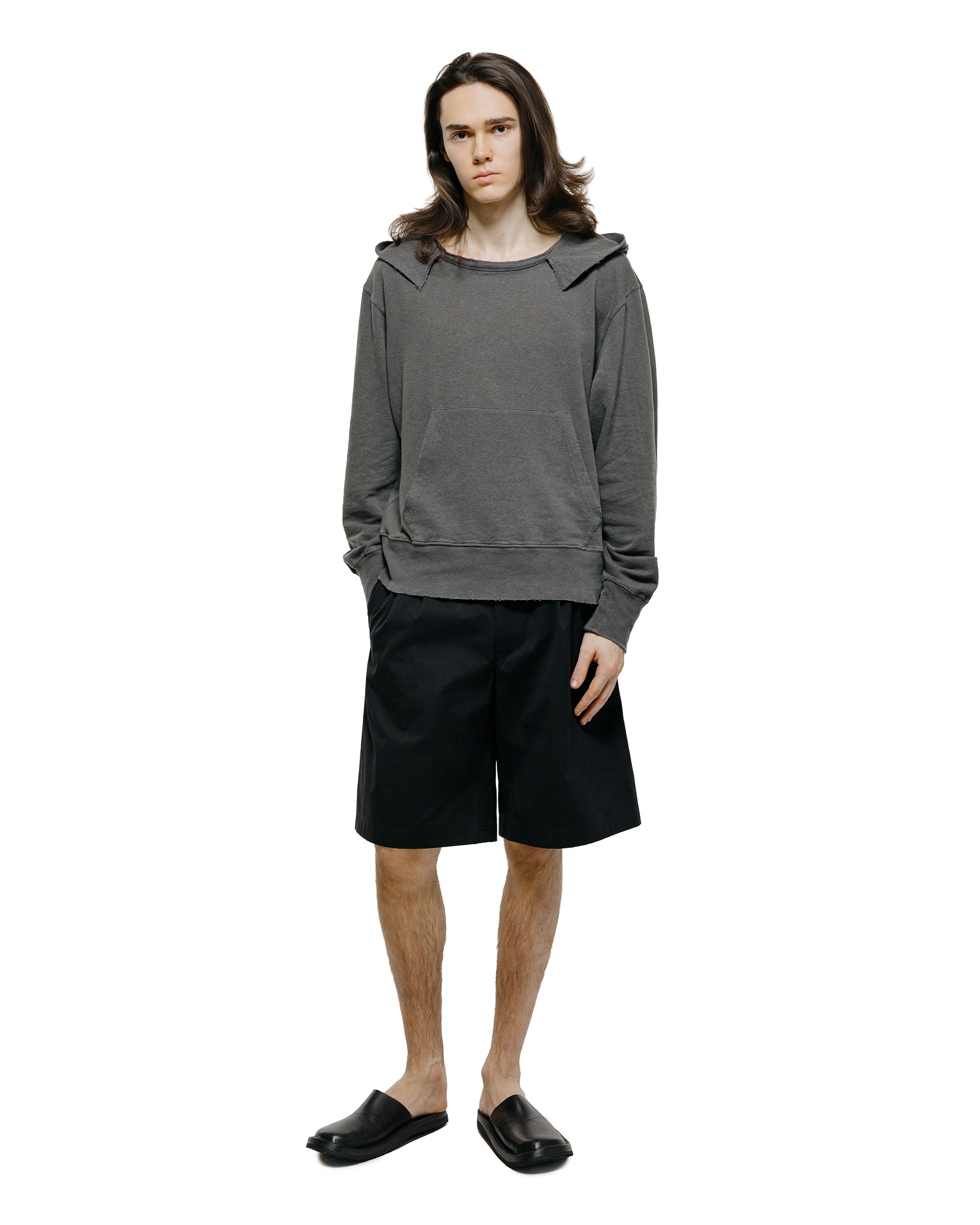 Our Legacy Ponte Shorts Studio Black Micro Canvas