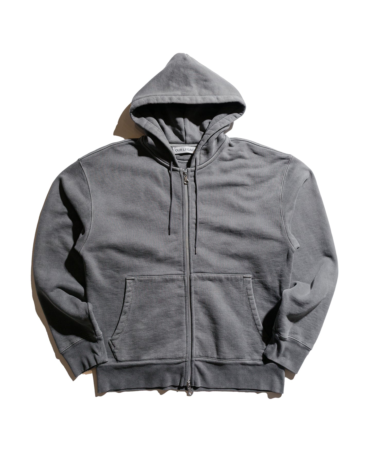 Our Legacy Rascal Hood Worn Black Hefty Fleece