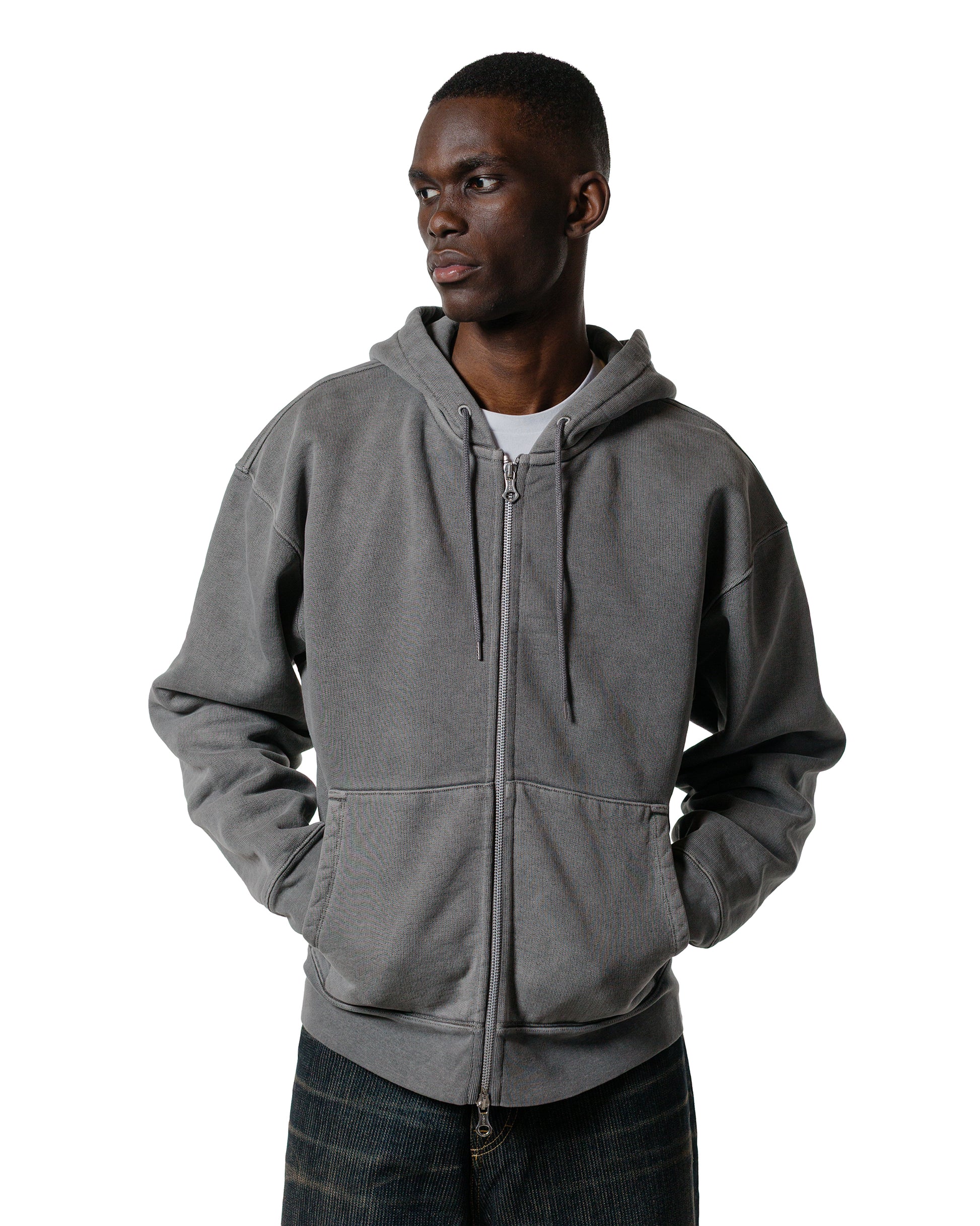 Our Legacy Rascal Hood Worn Black Hefty Fleece