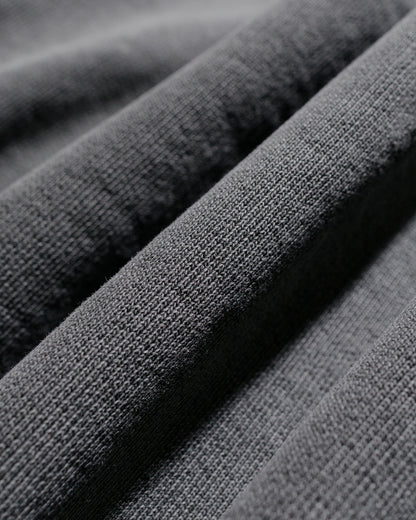 Our Legacy Rascal Hood Worn Black Hefty Fleece