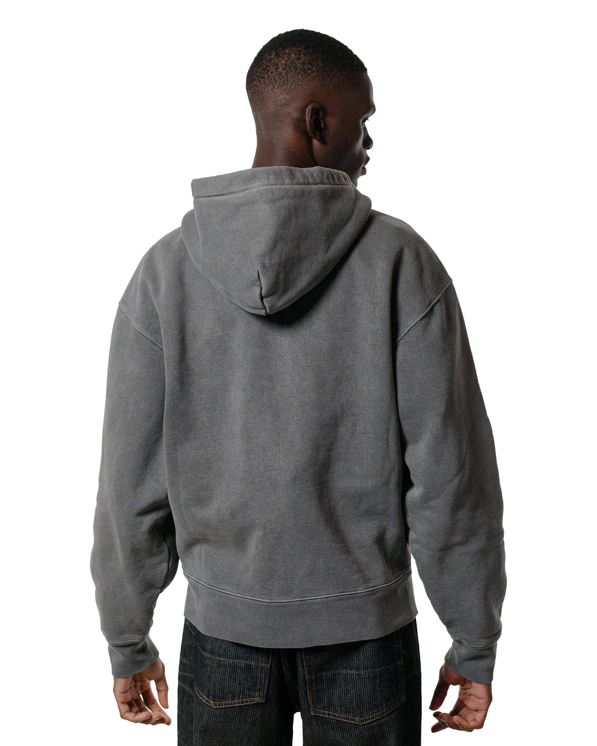 Our Legacy Rascal Hood Worn Black Hefty Fleece