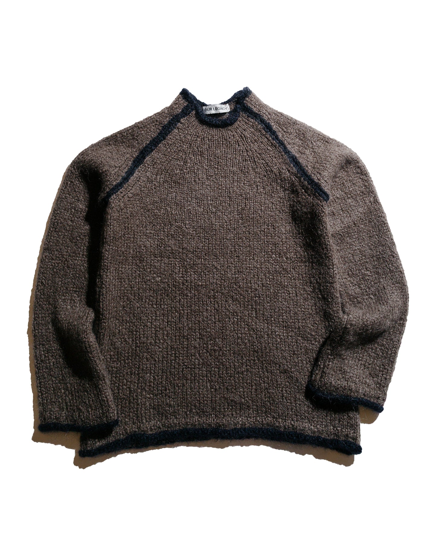 Our Legacy Rider Roundneck Steel Mohair