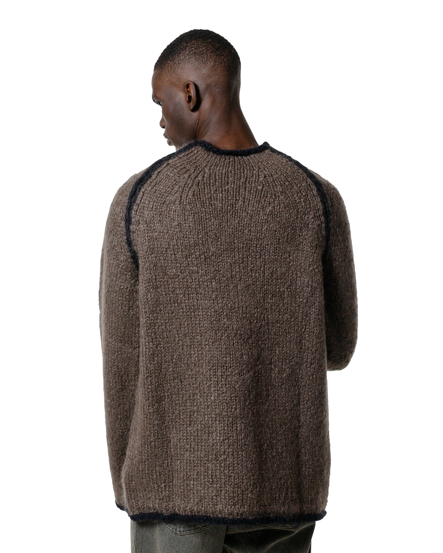 Our Legacy Rider Roundneck Steel Mohair