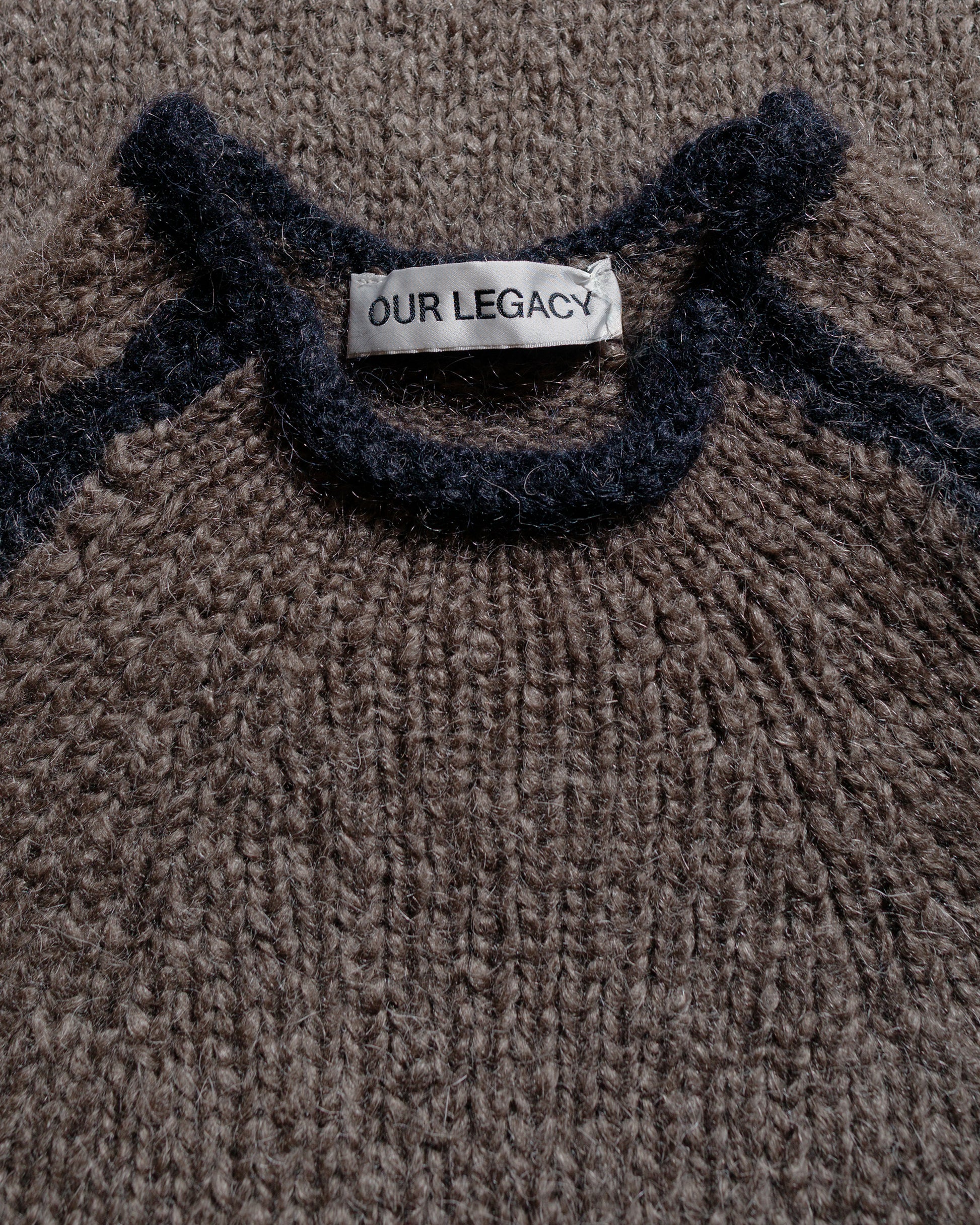 Our Legacy Rider Roundneck Steel Mohair