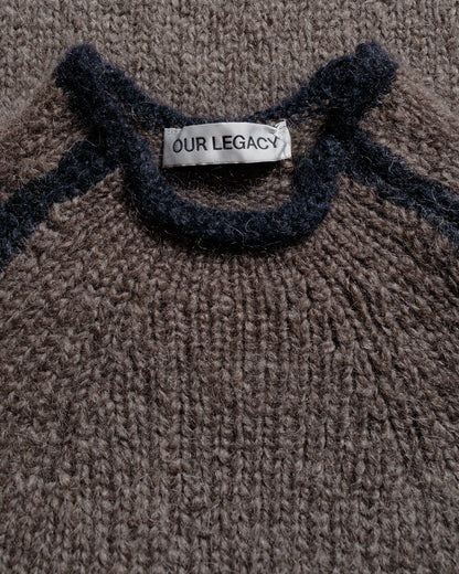 Our Legacy Rider Roundneck Steel Mohair