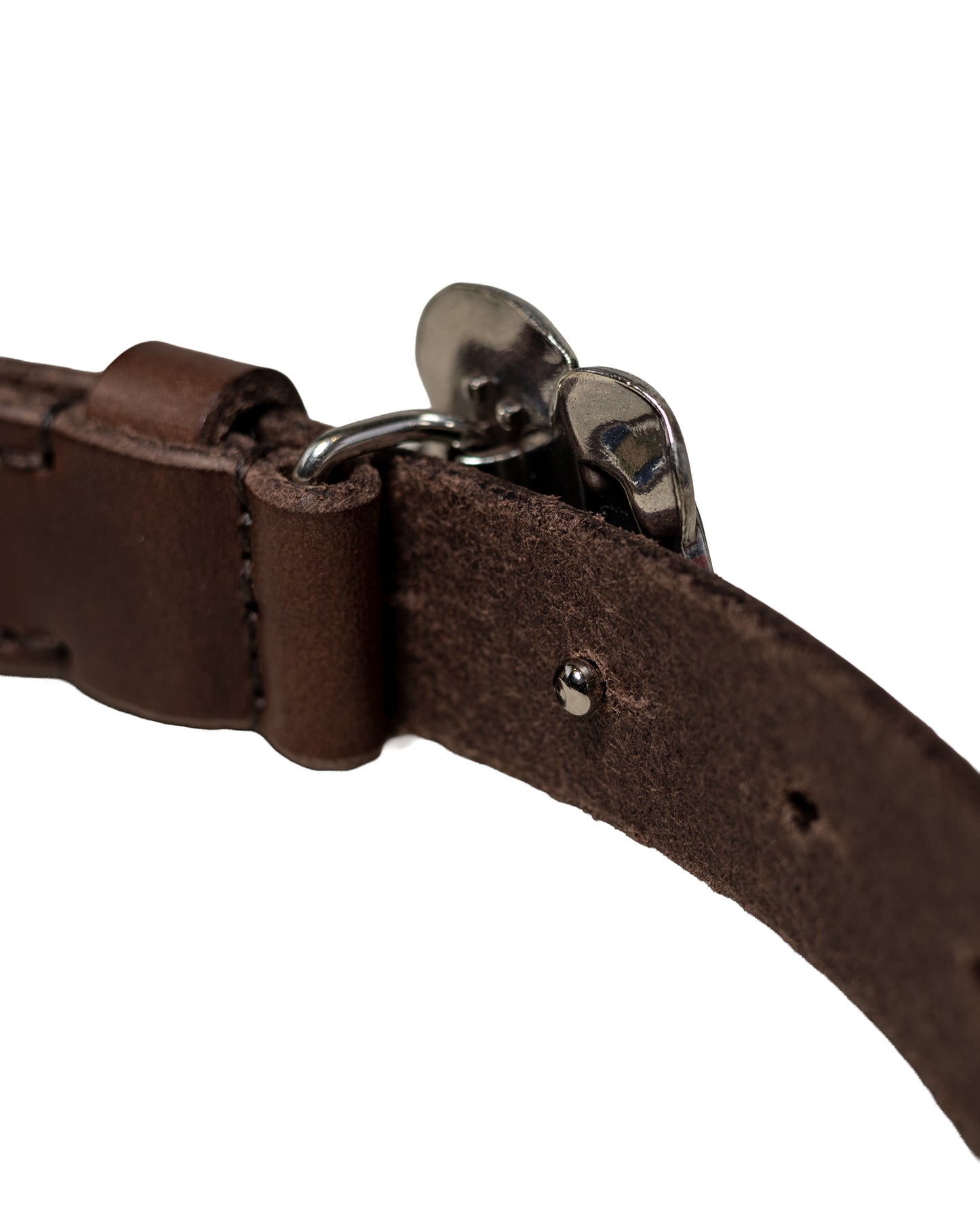 Our Legacy Rose Belt Ebenholz Matte Bullhide