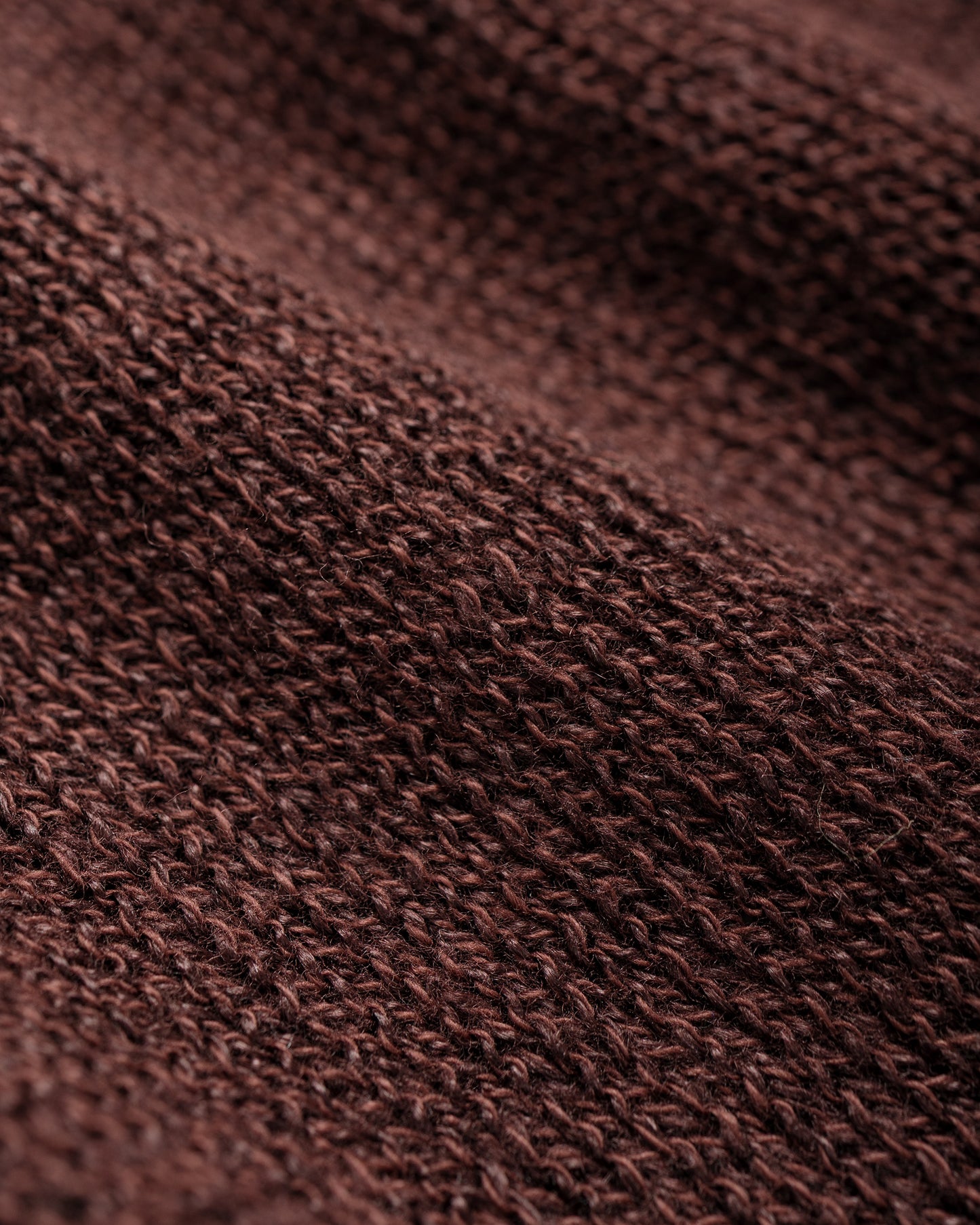 Our Legacy Rue V-Neck Cabernet Cyclone Linen