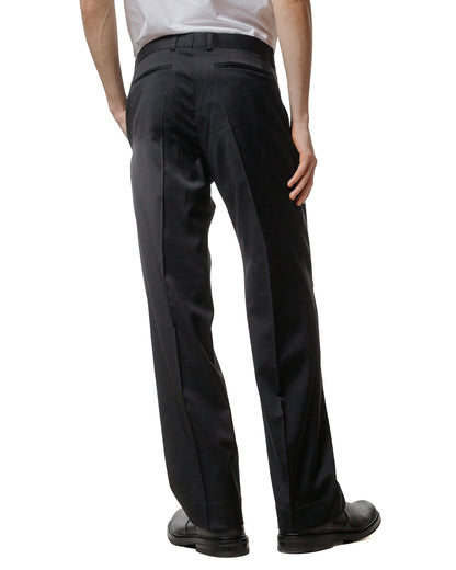 Our Legacy Slack Trouser Black Worsted Wool