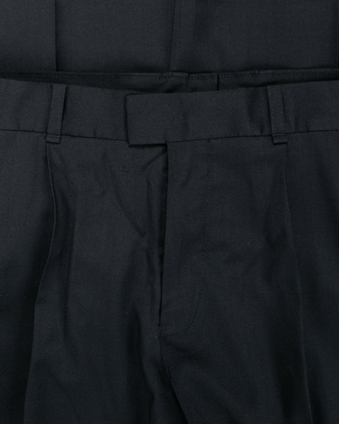 Our Legacy Slack Trouser Black Worsted Wool