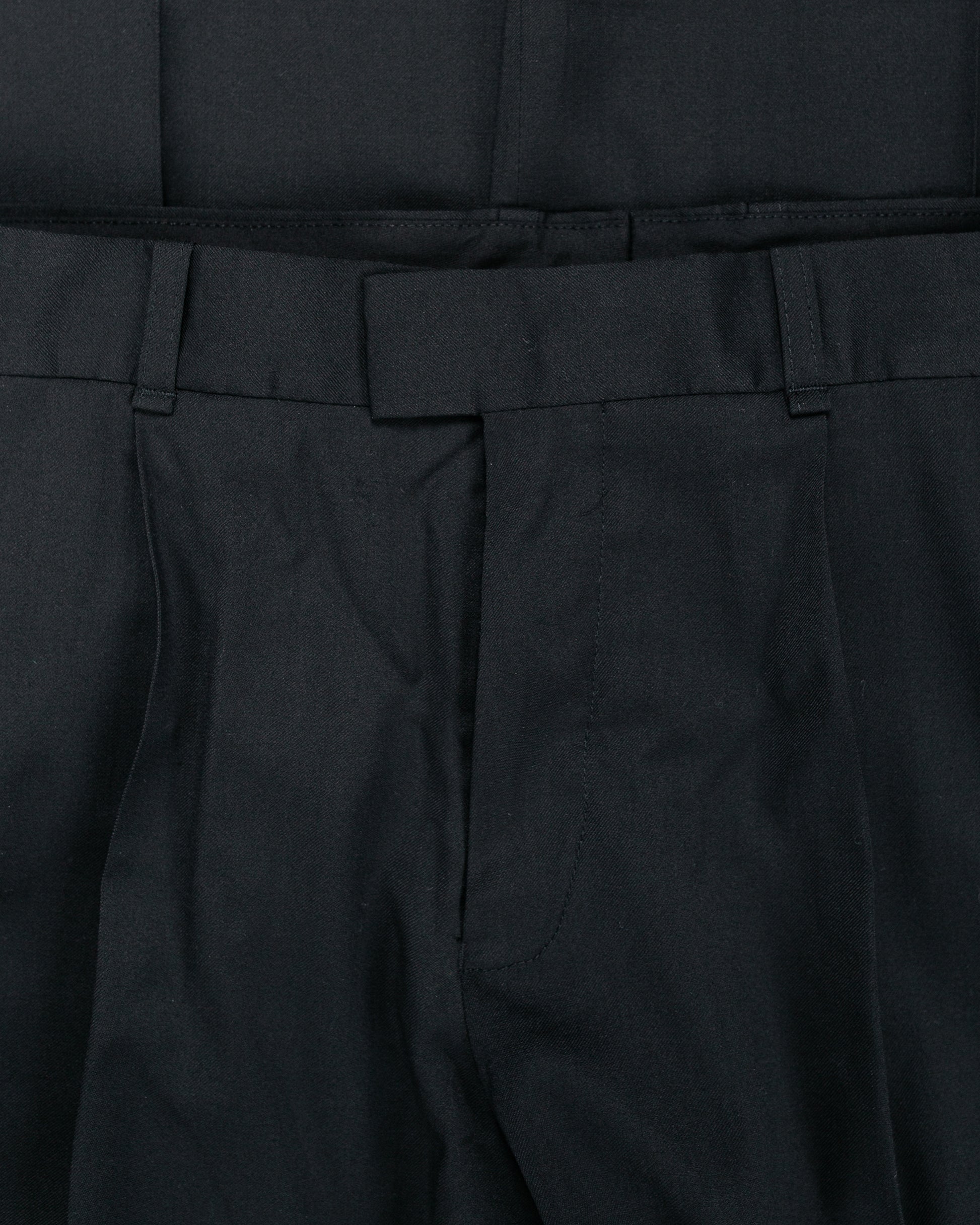 Our Legacy Slack Trouser Black Worsted Wool