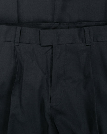 Our Legacy Slack Trouser Black Worsted Wool
