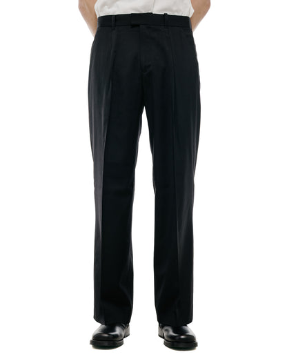 lost & found Our Legacy Our Legacy Slack Trouser Black Worsted Wool