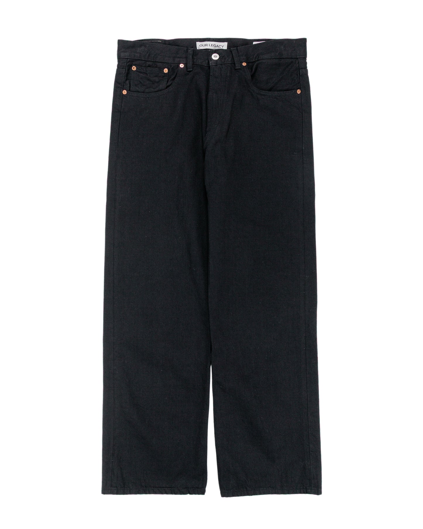 Our Legacy Third Cut Black Selvedge