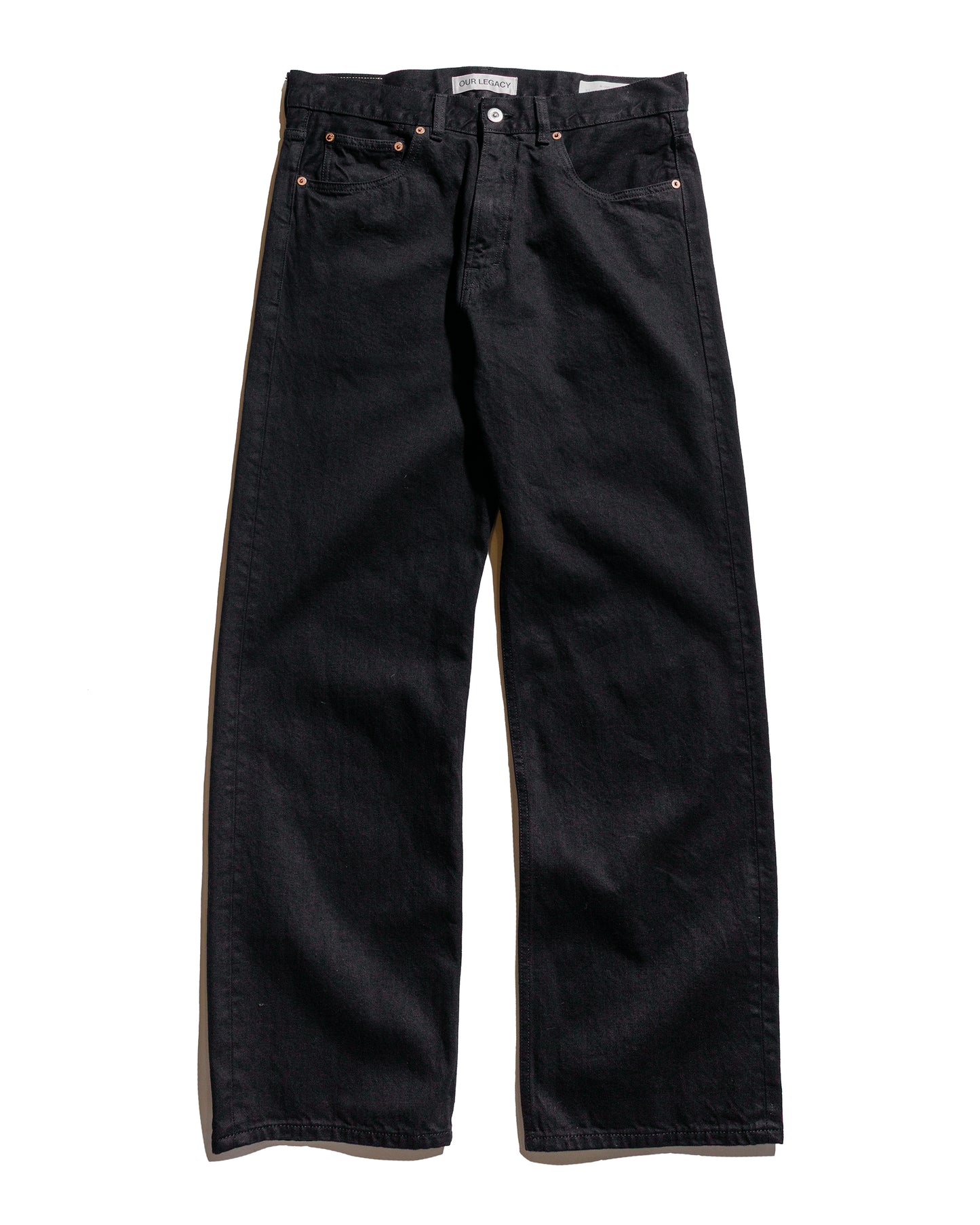 Our Legacy Third Cut Black Selvedge