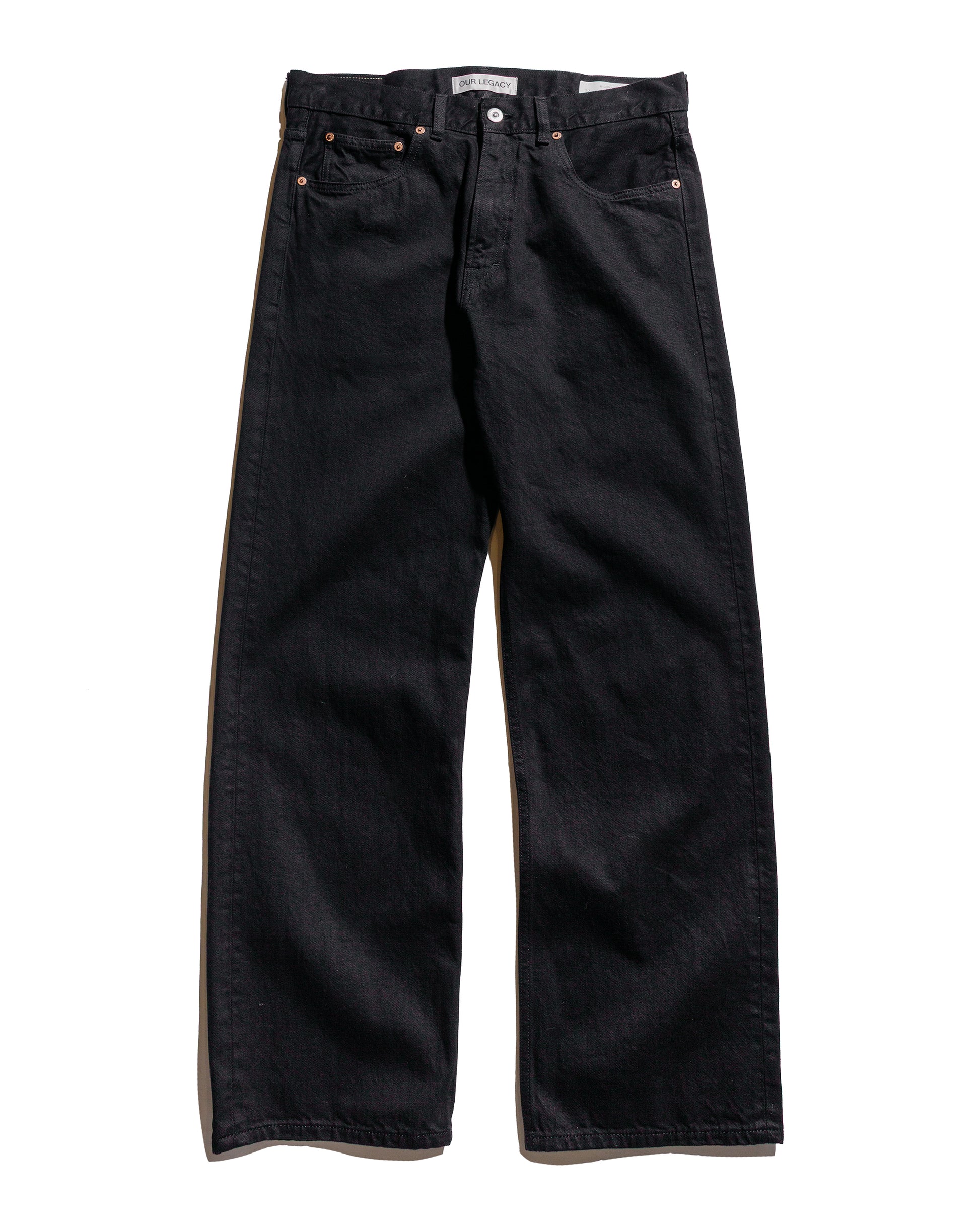 Our Legacy Third Cut Black Selvedge