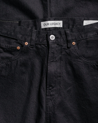 Our Legacy Third Cut Black Selvedge