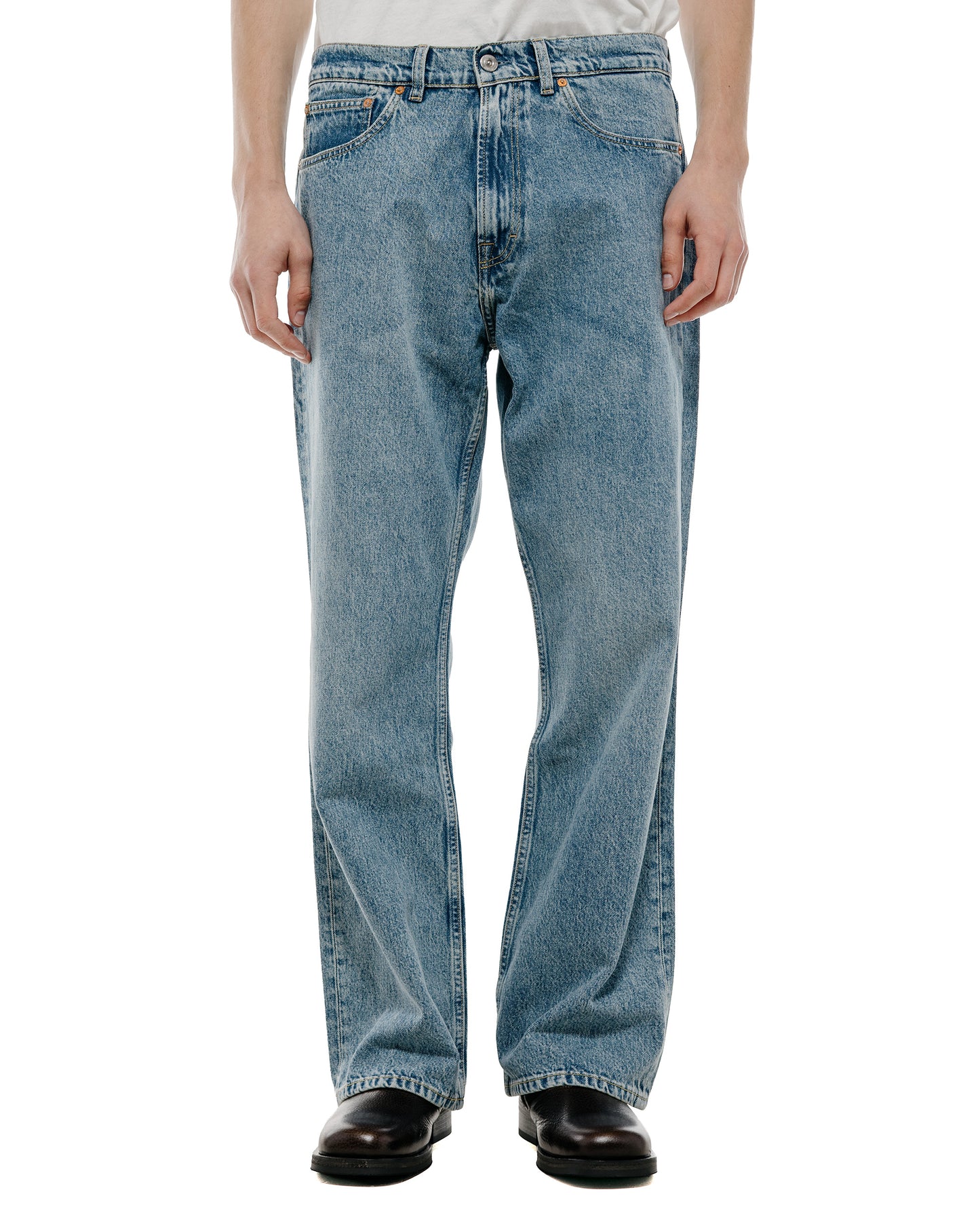 Our Legacy Third Cut Blue Tech Wash Denim