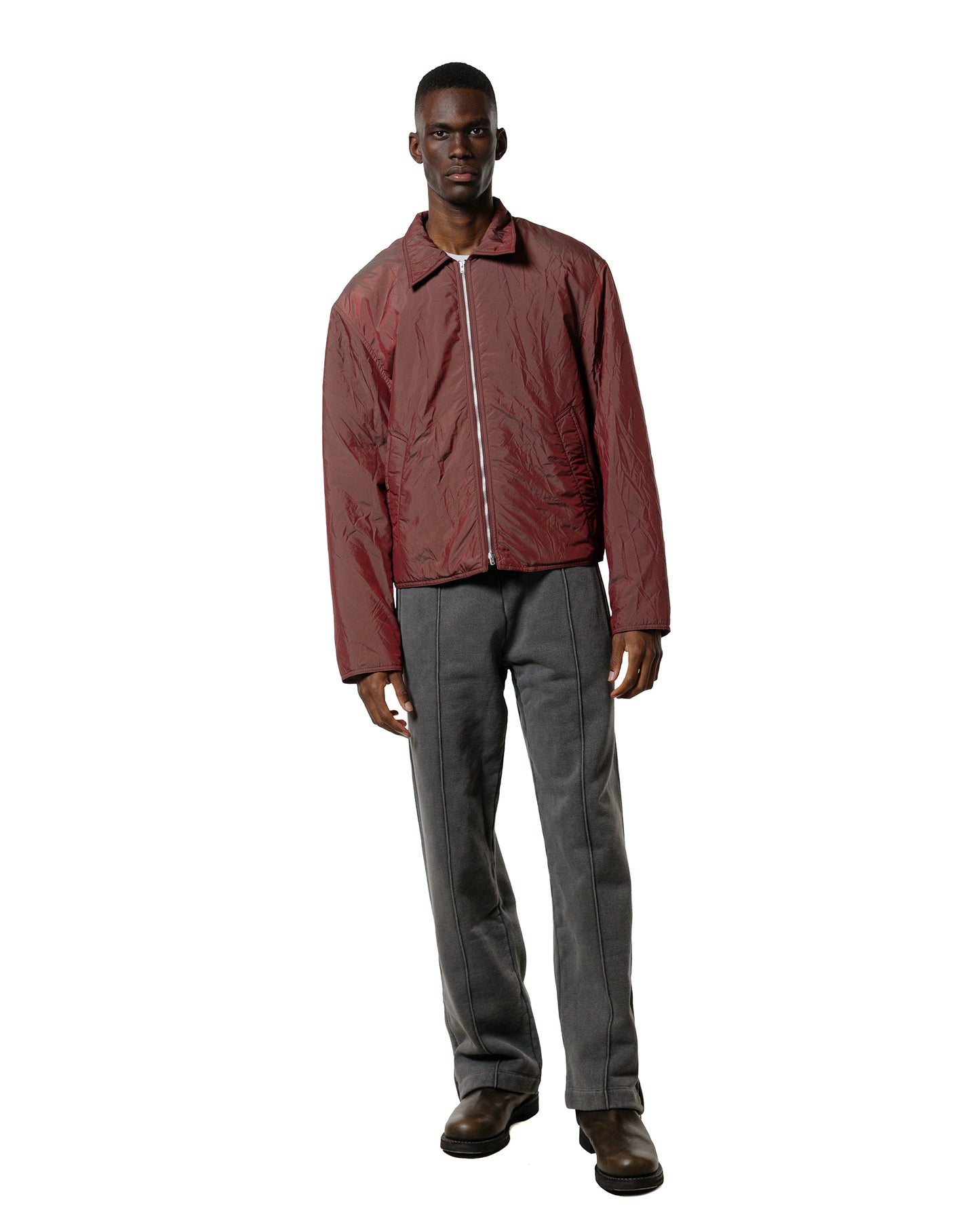 Our Legacy Track Pants Worn Black Hefty Fleece