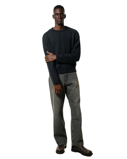 Our Legacy True Roundneck Off Black Rustic Merino