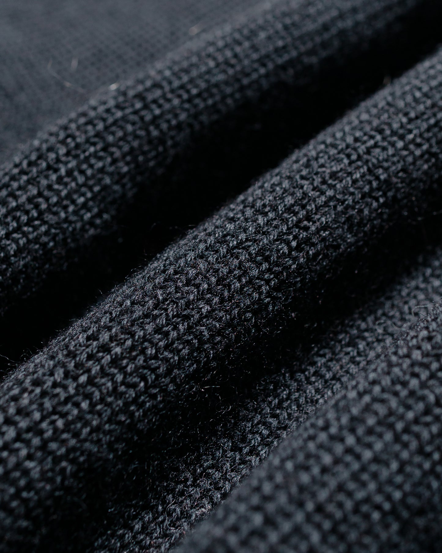 Our Legacy True Roundneck Off Black Rustic Merino