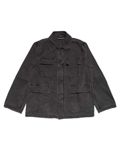 Our Legacy Uniform Jacket Ash Black Reborn Canvas