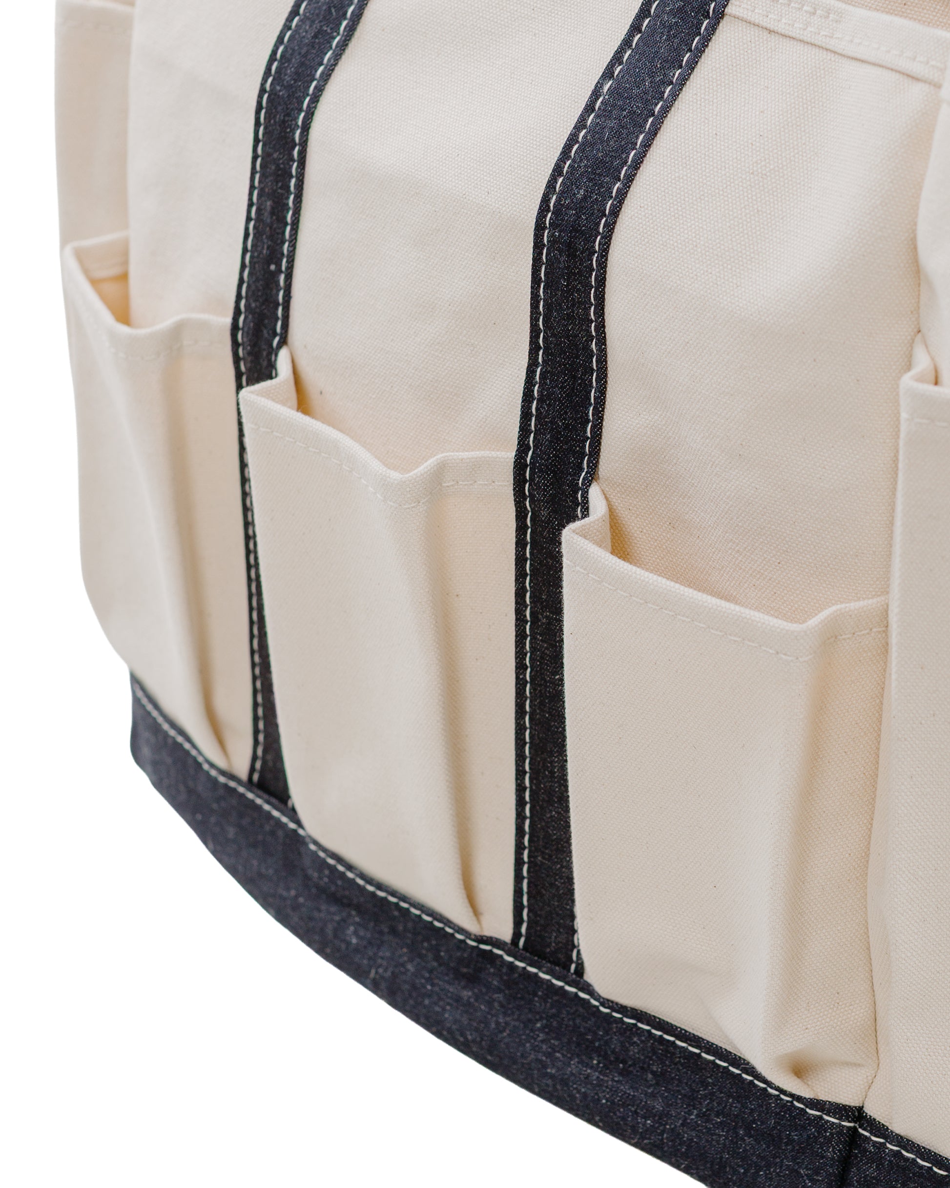 Outil Tote Bag Sac Robion Ecru/Indigo