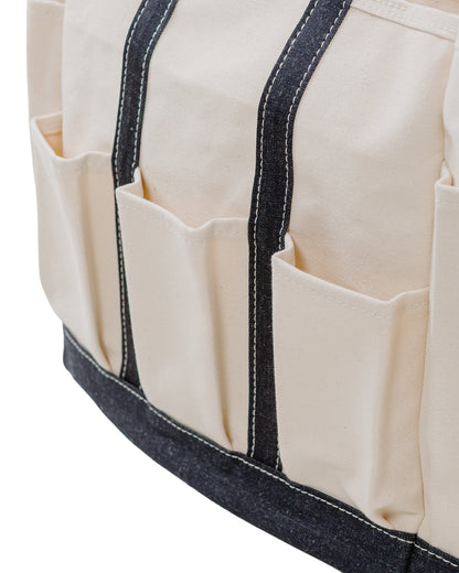 Outil Tote Bag Sac Robion Ecru/Indigo