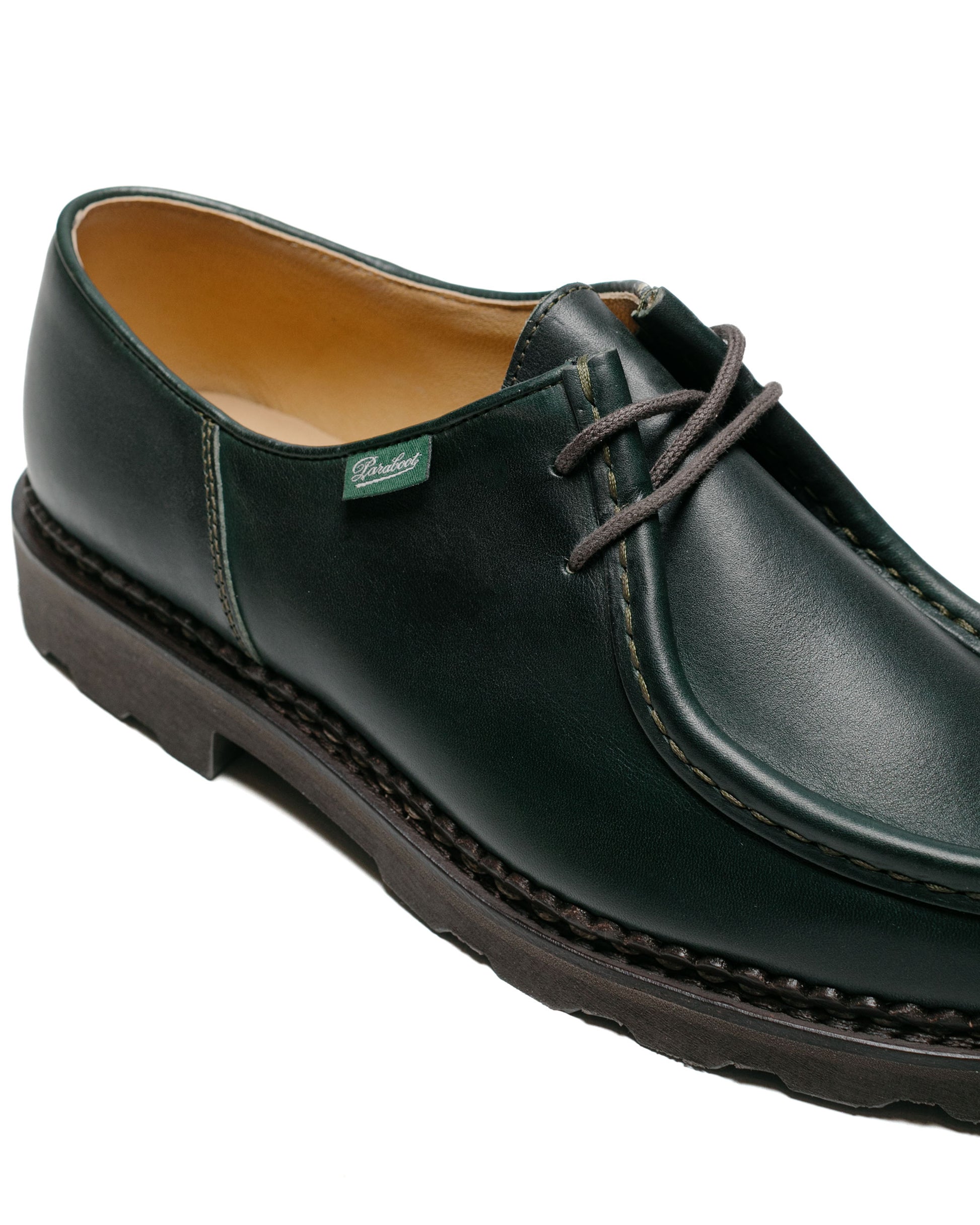 Paraboot Michael Lisse Vert close