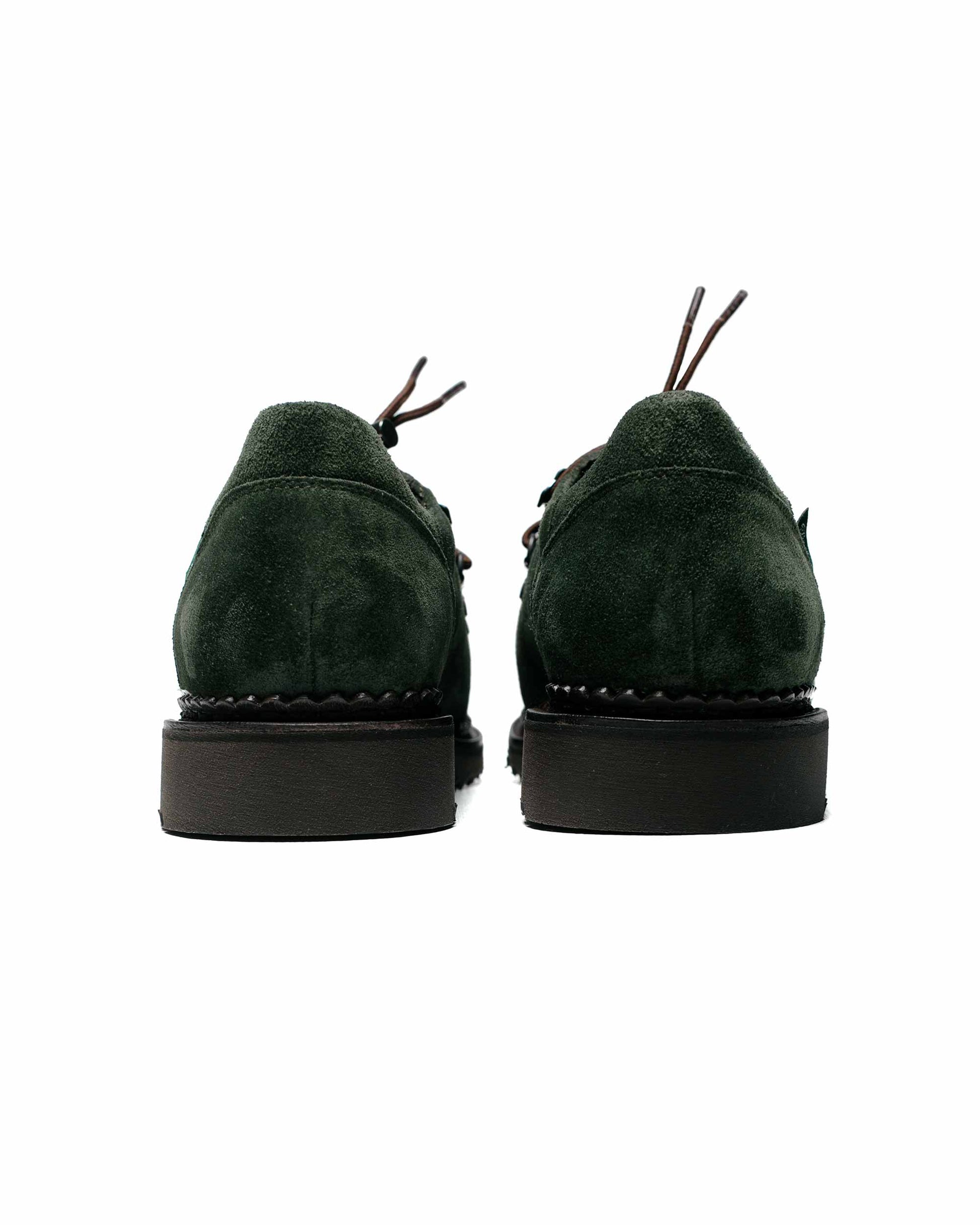 Paraboot x Engineered Garments Clusaz Velours Green Back