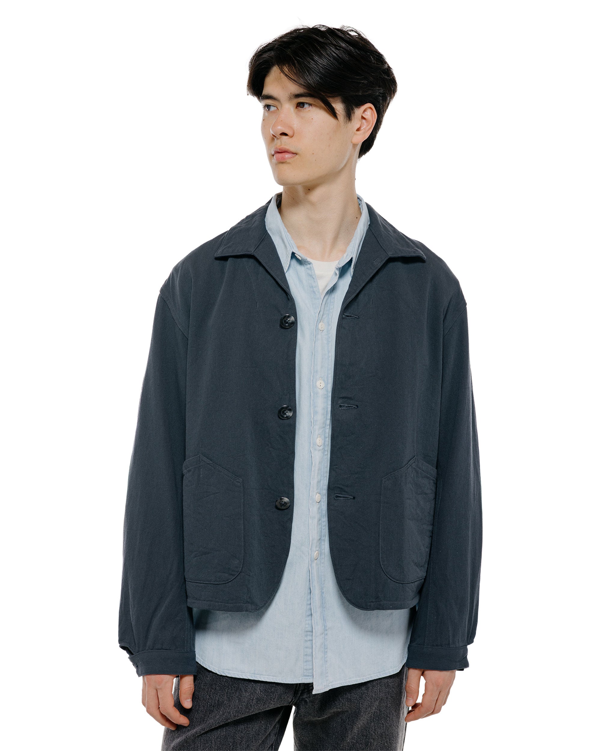 美品 PHIGVEL フィグベル Field shirt jacket サイズ3 PHIGVEL フィグベル｜DUCK CLOTH FIELD JACKET ダッククロスフィールド