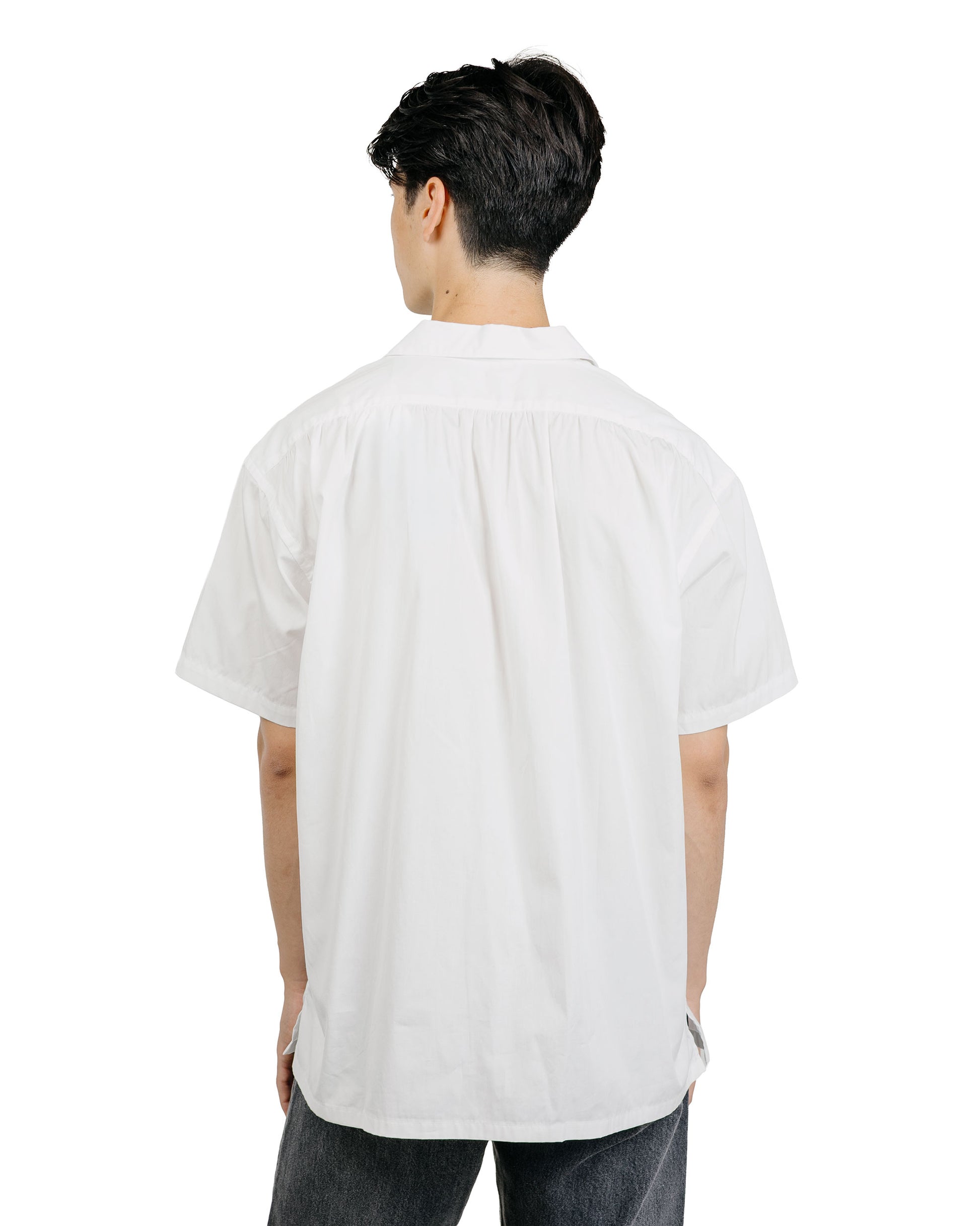 lost & found Phigvel Phigvel Back Gathering SS Shirt Off White